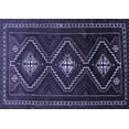 thumbnail image 1 of Ahgly Company Machine Washable Indoor Rectangle Persian Blue Traditional Area Rugs, 5' x 8', 1 of 4