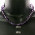 thumbnail image 3 of Mi Amore Beaded-Necklace Purple/Silver-Tone, 3 of 3