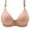 Khaki, variant on Kaemgyyd Women’s Plus Size Everyday Bras Cute Polka Dot Adjustable Strap Front Closure Bras Full Coverage Padded No Underwire Support Bra