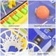 thumbnail image 4 of Juego de mesa de baloncesto con dedos, juego de mesa de baloncesto de escritorio, cancha de baloncesto, entrenamiento, tiro, juguetes interactivos para padres e hijos, regalo de Navidad, 4 of 9
