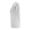 thumbnail image 2 of Blusa George para Mujer Cuello Redondo, Manga Corta con Eylet Beige Talla EG, 2 of 4