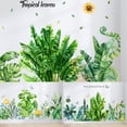 thumbnail image 4 of JINSIJU Wall Sticker Plant Flower Print PVC Decals Posters Decorative Tools, 4 of 4