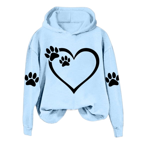 Pohista Oversized Hoodies for Women Graphic Tops and Blouses Fall Long Sleeve Shirts Fall Blouses with Sleeves My Orders Placed