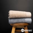thumbnail image 4 of Weidemans 100% Cotton Bath Towels | Eco-Friendly Exclusive Bathsheet towels Set of 2 (Size: 35" X 70") | Ultra Soft and Highly Absorbent Bath Towel Set Gym, Hotel, Travel Camp, Pool Spa | Grey & Sand, 4 of 10
