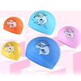 thumbnail image 2 of Swimming Cap Hat Bath For 2-8 Years Olds Kids With Disparate Color Ear Protect, 2 of 2