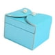 thumbnail image 5 of Joyero Portátil Con Compartimientos Para Las Mujeres Collar Organizador De La Joyería Con La Cerradura Para Los Pendientes Pulseras Anillos - Azul, 5 of 7