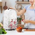 thumbnail image 3 of HELLHERO Hummingbird Rose Kitchen Blender Dust Cover 1pc Food Processor Cover Polyester Spill-Proof for Kitchen Use There is only one dust cover, 3 of 6