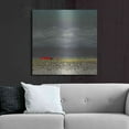 thumbnail image 6 of Luxe Metal Art 'THE RED ROOF' by DB Waterman, 36"x36", 6 of 9