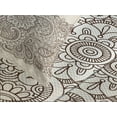 thumbnail image 4 of Ambesonne Oriental Quilted Bedspread Set 3 Pcs, Mandala Paisley Pattern, King Size, Brown Tan, 4 of 5