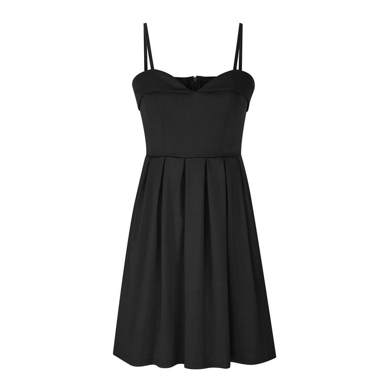 Satin Short Mini A Line Black Strapes Homecoming Dress Satin Short Mini A Line Black Strapes Homecoming Dress