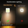 thumbnail image 6 of Motion Sensor LED Night Lights EU Plug Dimmable Cabinet Light for Baby Bedside Bedroom Corridor Wireless Night Lamp Lighting, 6 of 11