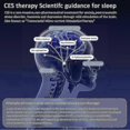 thumbnail image 3 of Sleep Aid Device, Vagus Nerve Stimulation Device With Ear Clips, Sleep Aid Device, Ces Reduce Anxiety Relieve Fatigue Microcurrent, 3 of 5
