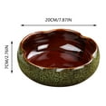 thumbnail image 2 of Ceramic Bowl Planter for Hydroponic Succulent Indoor Decorative Flower Pot with Kiln Change Design, 2 of 3