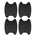 thumbnail image 3 of Tuvgenk Car Stickers 4 pc Plastic Black Deco Stickers Suitable for Vehicle Handles, 3 of 4