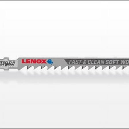UPC: 0885363176230 | Lenox 433-1991580 B514T3 Clean Cutting Jig Saw Blades – 5.25 x 0.37 x 0.5 in.