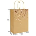 thumbnail image 4 of 50% off,Gift Bags Kraft Paper Bags Birthday Wedding Christmas And Festive Celebrations, 4 of 8