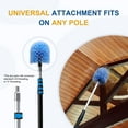 thumbnail image 4 of Twist-On Cobweb Duster Head Brush, Fits Standard 3/4 inch Threaded Poles, Attachment Spider Web Brush for Outdoor & Indoor Cleaning, 4 of 4