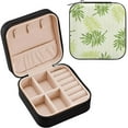 thumbnail image 2 of Coolnut Flat Jungle Print Personalized Ladies Jewelry Box, Travel Jewelry Box, Ladies Small Jewelry Box, Ring, Necklace, Earring, Jewelry Storage Women Gifts, 2 of 7