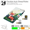 thumbnail image 4 of Case for Lenovo Tab M10 HD 2nd Gen 10.1 inch 2020, TB-X306X/X306F Cover, Allytech Shockproof PU Leather & TPU Back Anti-Scratch Folio Stand Auto Wake Sleep Case with Pen/Card Holder, Cute Fox, 4 of 6