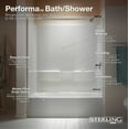 thumbnail image 2 of Sterling 71044100 Performa 60-1/4" X 60" X 30" Vikrell Shower Wall Set - White, 2 of 2