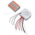thumbnail image 1 of Module Interrupteur de Rideau Intelligent 2 Voies Wifi Module Ouvre-Rideau Contrôle à Distance par Application Minuterie pour Appareil Intelligent 90250V, 1 of 9