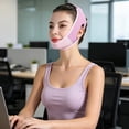 thumbnail image 4 of Adjustable V Line Face Lifting Strap Double Chin Reducer Belt Breathable Face Shaping Band Home Beauty, 4 of 6