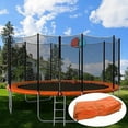 thumbnail image 7 of AOTOB 15FT Trampoline Safety Pad - Universal Replacement Spring Cover, Water-Resistant, Edge Protection (Orange), 7 of 7