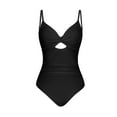 thumbnail image 6 of Cupshe Women's One Piece Swimsuit for Women Bathing Suits Twist Front Cutout Adjustable Straps Ruched Swimwear, Size XS-XL, 6 of 7