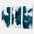 thumbnail image 1 of Designart Blue Glam Texture I Canvas Wall Art, 1 of 2
