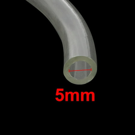 Co2 Tube - 8mmx5mm Clear Polyurethane Air CO2 PU Tube Tubing 2M for Planted Tank Aquarium