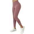 thumbnail image 6 of aidice Workout Leggings for Women Yoga Pants Gym Wear High Waisted Stretch Slim Fitted Athletic Pants with Pockets Activewear, 6 of 8