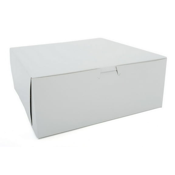 (Price/Each)Southern Champion 6x6x2.5 White Bakery Box Lock Corner 250ct, 817256
