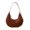 brown, variant on Carry Purse Simple Fashion Bag Leather Handbags Shoulder Bags Half Bags Underarm Bag Cosmetics Makeup Bag