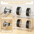 thumbnail image 5 of 2 Pack Bathroom Cabinet Organizers and Storage with Track,Clear Acrylic Under the Sink Organizer for Cupboard,Vanity Countertop Storage Bins,Plastic 2 Tier Pull Out Drawer for Makeup,Medicine, 5 of 9