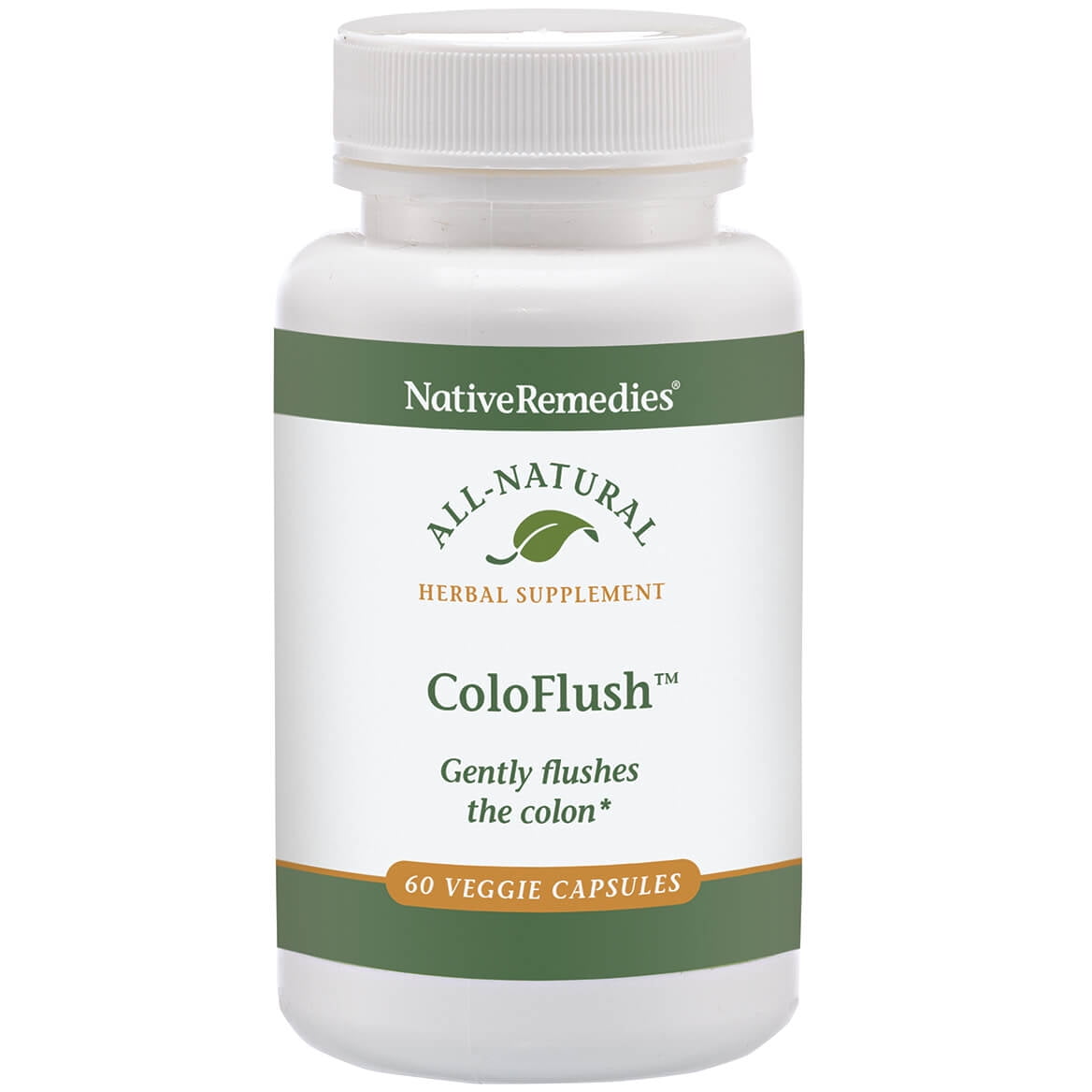 NativeRemedies ColoFlush - All Natural Herbal Supplement for Gentle Flushing of the Colon - Supports Healthy Functioning of the Digestive System - 60