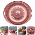 thumbnail image 1 of BESTYASH 1Ud Cesta De Almacenamiento Para Cocina Color Rosa Con Drenaje Y Material, 1 of 8