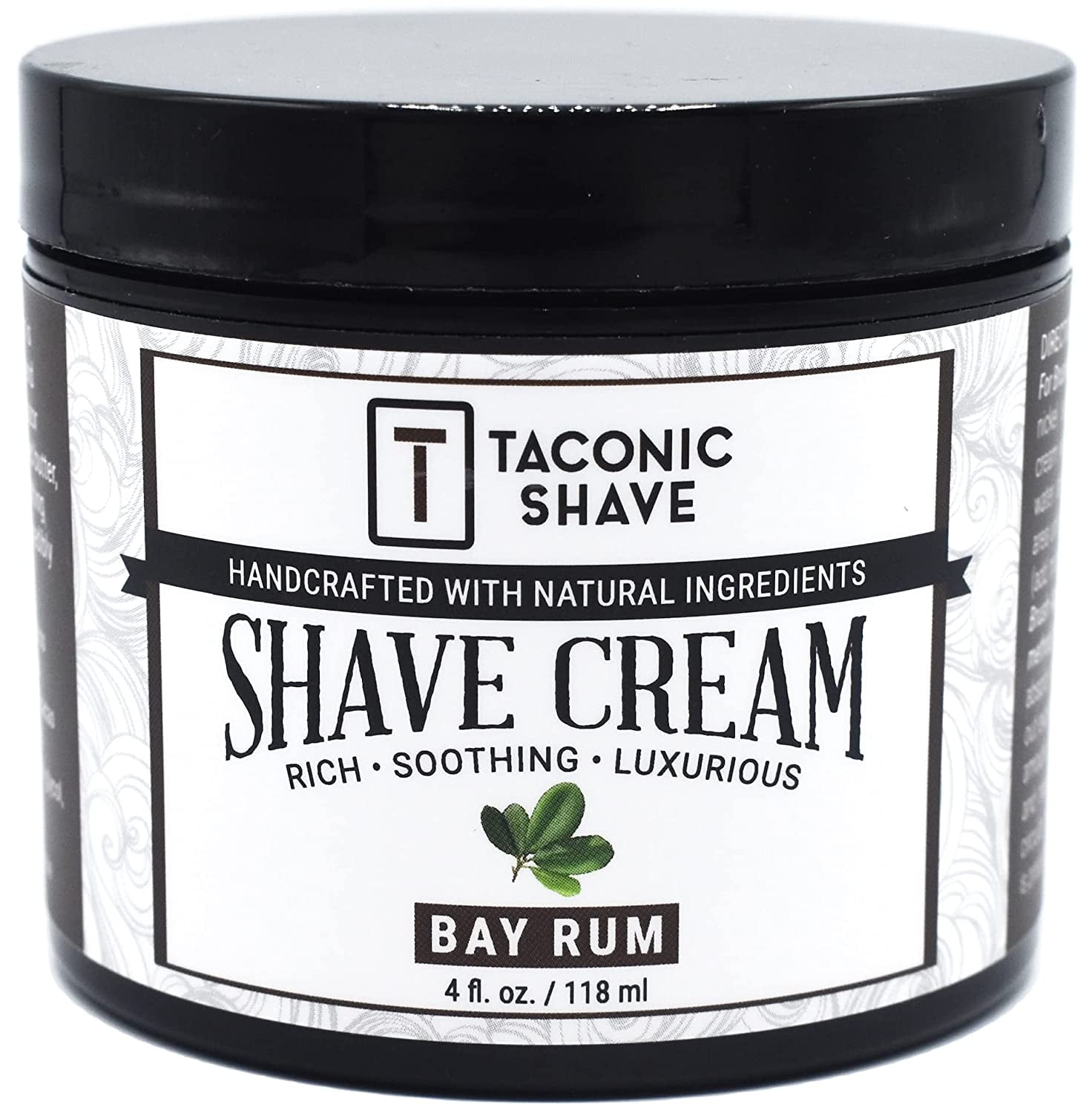 Bay Rum Artisan Shaving Cream for Men – Moisturizing 4 oz – for All Skin Types