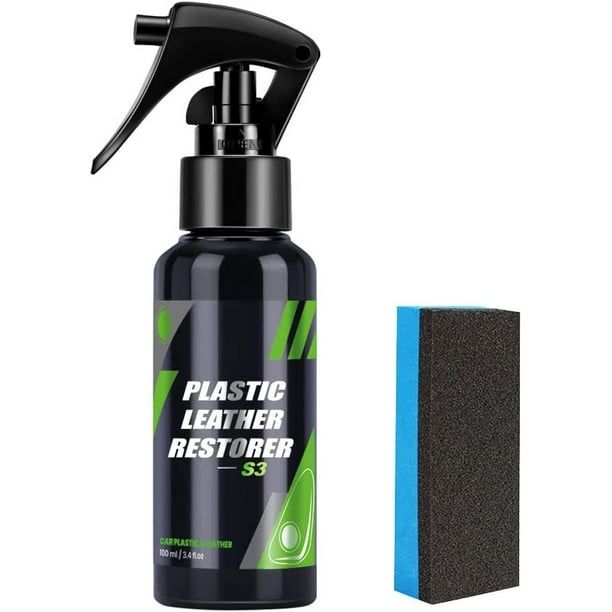 Plastic & Leather Restorer, Plastics Cleaner Restorer, Car Plastic