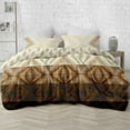 thumbnail image 3 of Delara Organic Cotton Duvet Sets 300 Thread Count, 3 Piece Duvet Cover with 2 Shams, King, 3 of 7