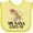 Banana, variant on Inktastic Nana Loves Me Grandchild Valentine Deer Girls Baby Bib