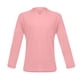 thumbnail image 5 of Men's Casual Solid Color V-Neck Gentleman's Business Long Sleeve T-Shirt 4XL, 5 of 5