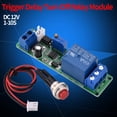 thumbnail image 6 of DC 12V Adjustable Timer Delay Turn OFF Module Timing Relay Time Switch 1~10sec, Delay Off Switch Module, Timer Relay Module, 6 of 8