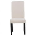 thumbnail image 4 of Costaelm Chaise de Salle à Manger en Tissu Adison Ensemble 2 Pcs Beige, 4 of 10
