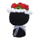 thumbnail image 5 of Ramo de flores de punto, regalo para el Día de la Madre, Día del Maestro, Aniversario de bodas Negro, 5 of 9