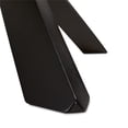 thumbnail image 4 of Uptown Club 55" Round Tripod Wood Dining Table w/ Glass Top in Espresso, 4 of 4