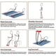 thumbnail image 4 of Cuerda de tensión multifunción – Bandas de resistencia de 4 tubos con asas – Equipo de abdominales para gimnasio en casa, entrenador abdominal para hombres y mujeres, 4 of 5
