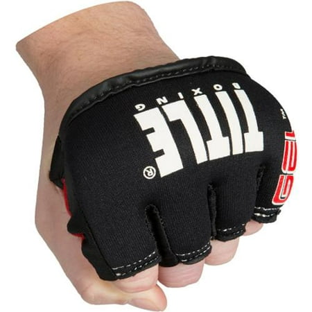 Title Boxing Gel Iron Fist Slip-On Custom Fit Knuckle Shields - Regular - (Best Velcro Boxing Gloves)