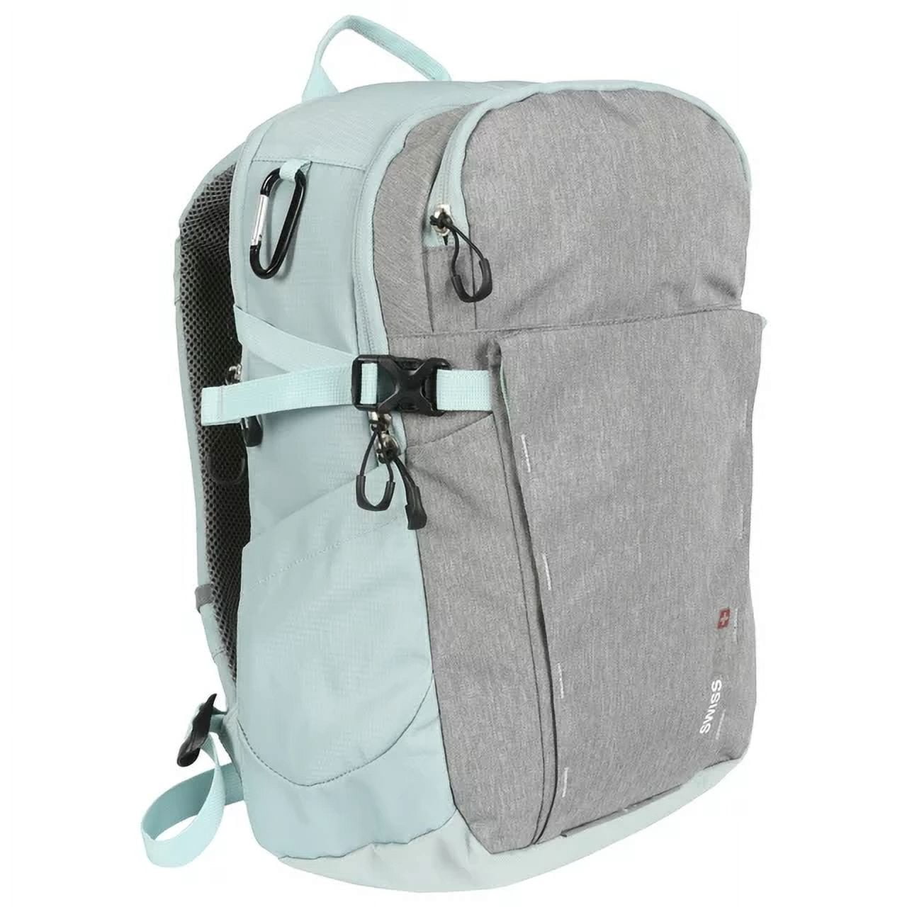 SwissTech Unisex 20L Commuter Adult Backpack, for School and Work, Gray