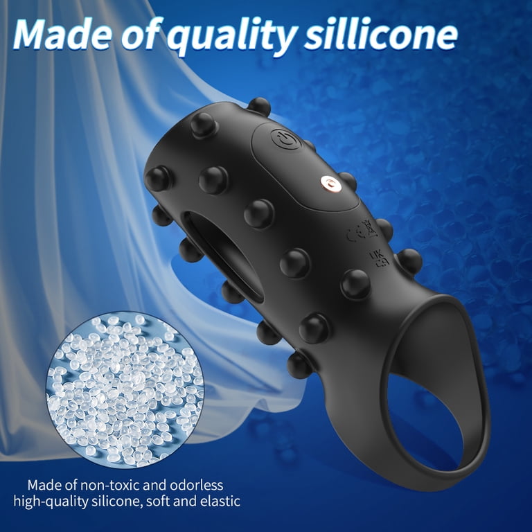 Obgado 10 Vibrating Penis Rings Adult Sex toys for Men, Stretchy Sex Toys  for Male - Walmart.com