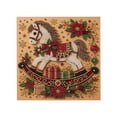 thumbnail image 2 of Holiday Saving! BUTASY Christmas Diamond Art Painting Kit, DIY Pearl Painting Art Kit Craft for Holiday Christmas Wall Decor Handmade Home Decoration Gift,7.8×7.8in, 2 of 6